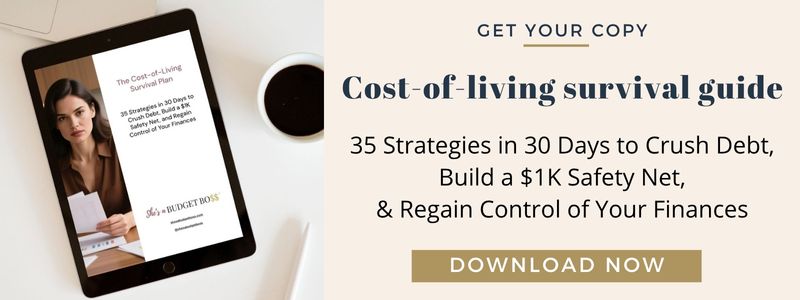 Cost-of-living survival plan